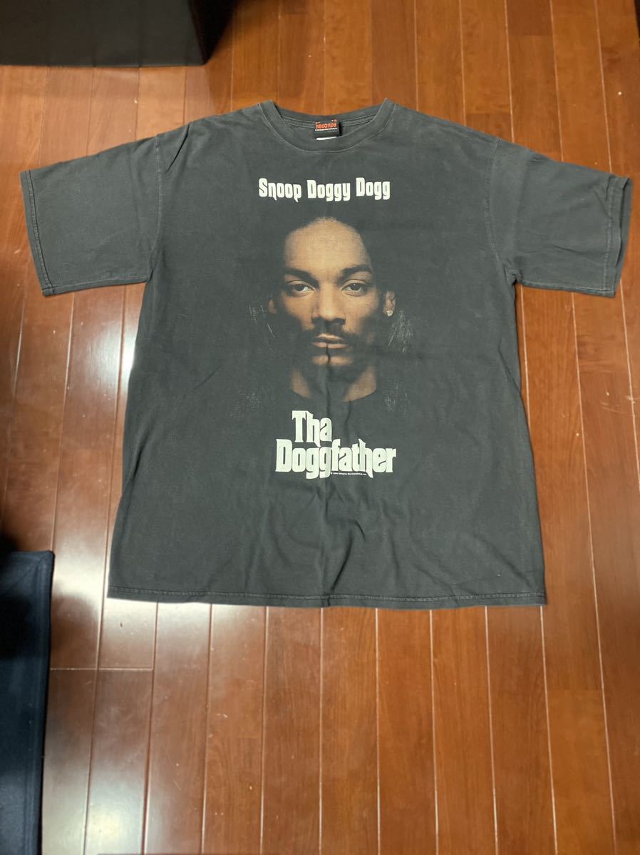 00'S 当時物　SNOOP DOGG Tシャツ　ヴィンテージ　スヌープドッグ　サイズL Snoop Doggy Dogg Tシャツ　HIP HOP 2PAC コピーライト_画像1