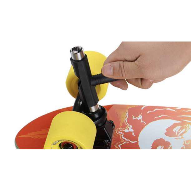 Tレンチ スケボー 工具 T字型 スケートボード ラチェット マルチツールの画像5