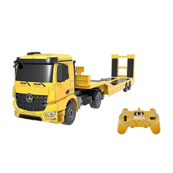 全国送料無料ギフト 2.4GHz ☆キャリアカー☆ ☆回送車ラジコン ☆トレーラーラジコン 重機回送大型トレーラーラジコン 【全長860mm】超大型 1/20スケール トラック、トレーラー