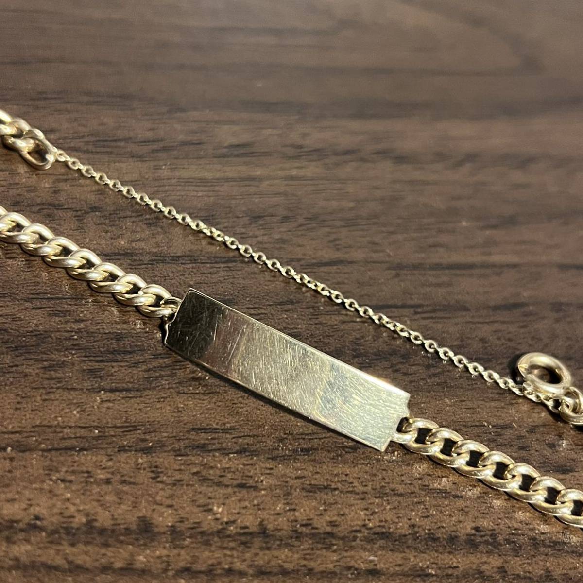 豪華 VINTAGE TIFFANY ヴィンテージ ティファニー 14K ゴールド ID