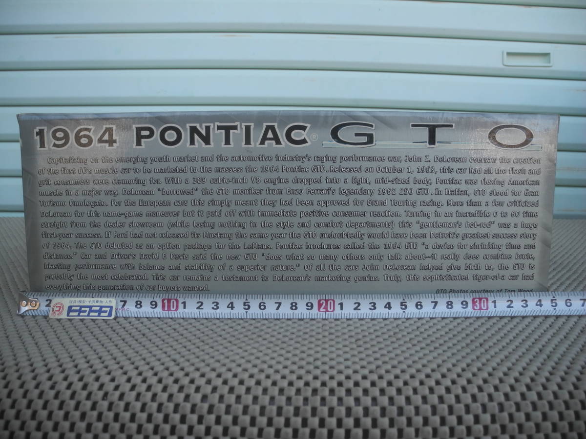 サンスター 1964 Pontiac GTOサンスター 赤 1/18 Pontiac GTO ポンティアック_画像7