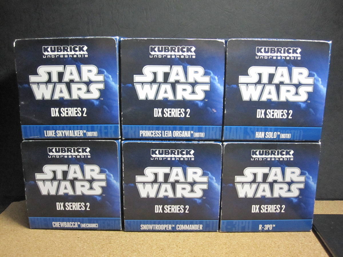 スターウォーズ DX SERIES 2 全6種セット KUBRICKー スターウォーズ DX SERIES 2 全6種セット KUBRICKー
