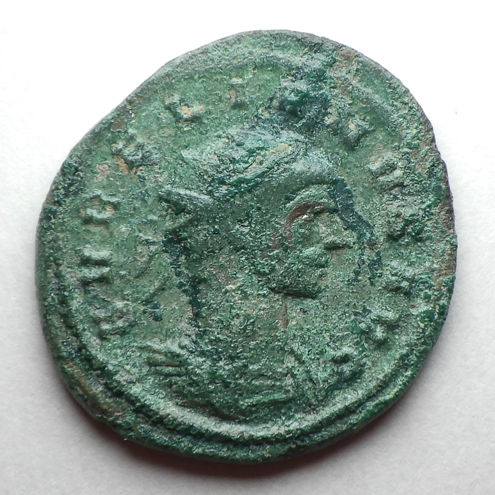 【古代ローマコイン】Aurelian（アウレリアヌス）クリーニング済 ブロンズコイン 銅貨(j3CFynTMxG)_画像1