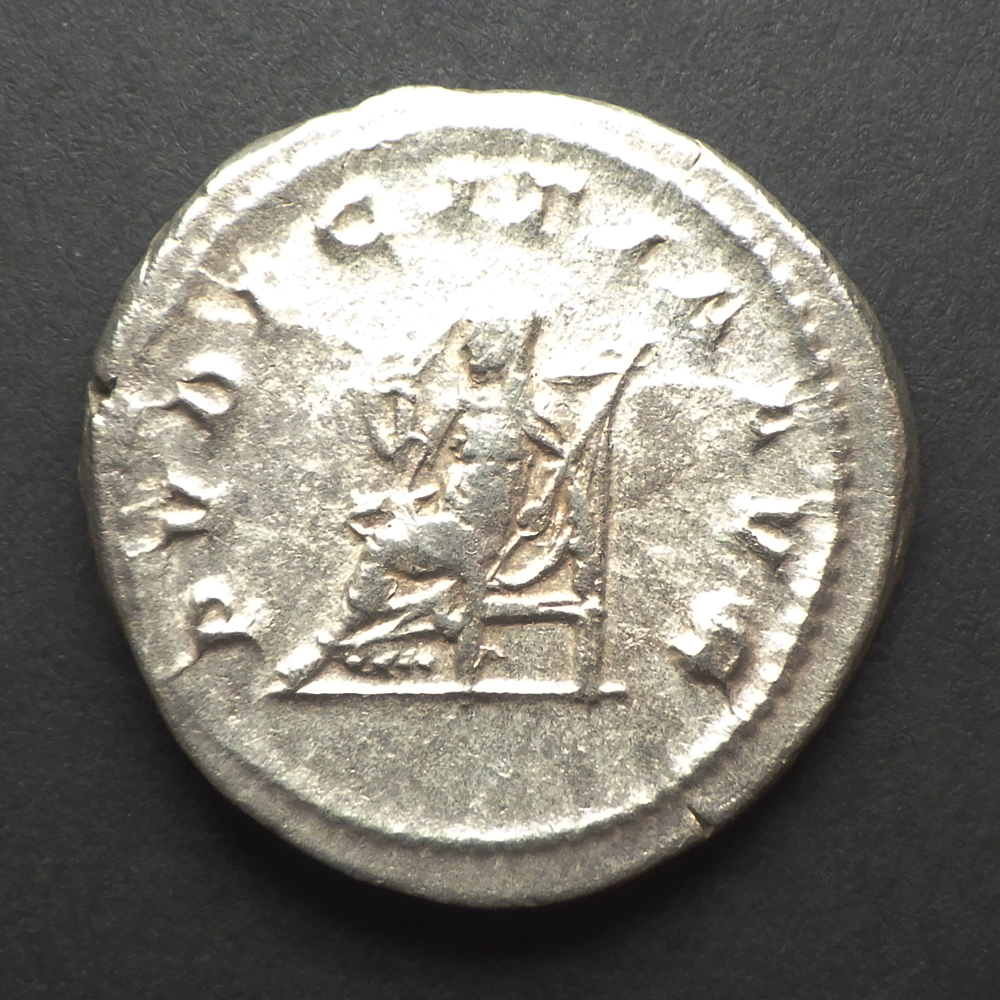 【古代ローマコイン】Otacilia Severa（オタキリア・セウェラ）クリーニング済 シルバーコイン 銀貨(a3mnjxCkzb)_画像2