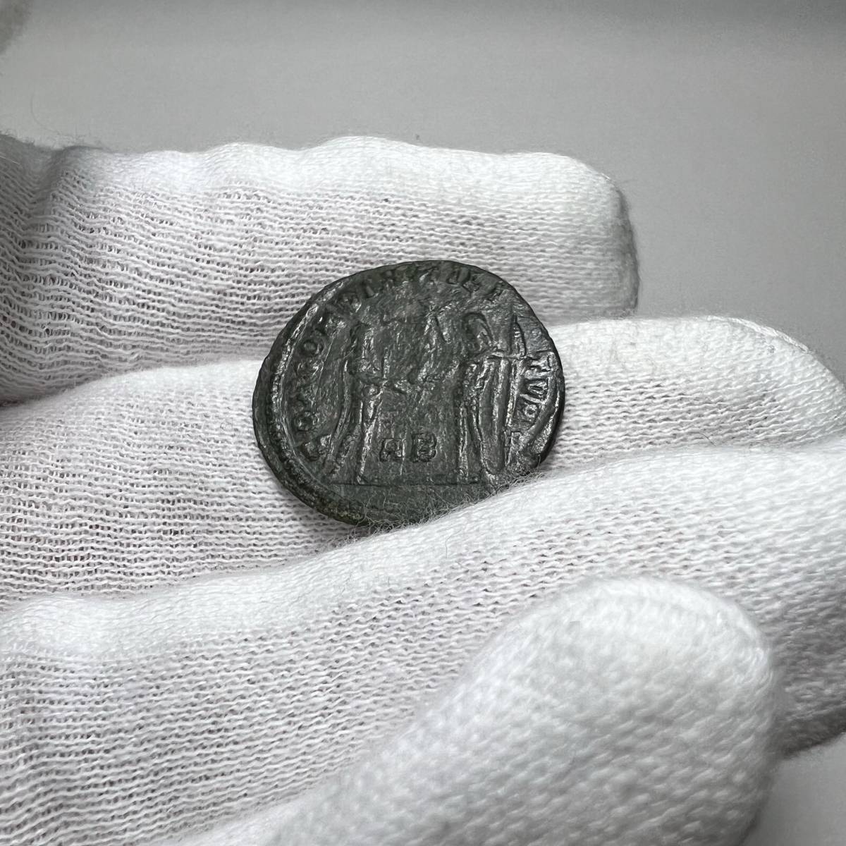 【古代ローマコイン】Diocletian（ディオクレティアヌス）クリーニング済 ブロンズコイン 銅貨(fwATKB3TDb)_画像7