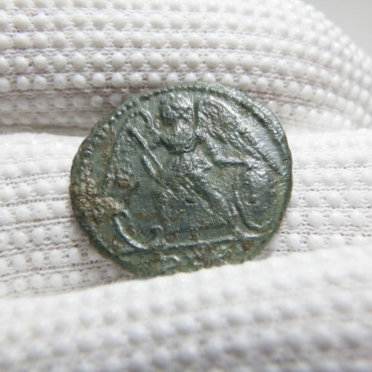 【古代ローマコイン】City Commem（コンスタンティノポリス記念）クリーニング済 ブロンズコイン 銅貨(pRUB9uWtn3)_画像6