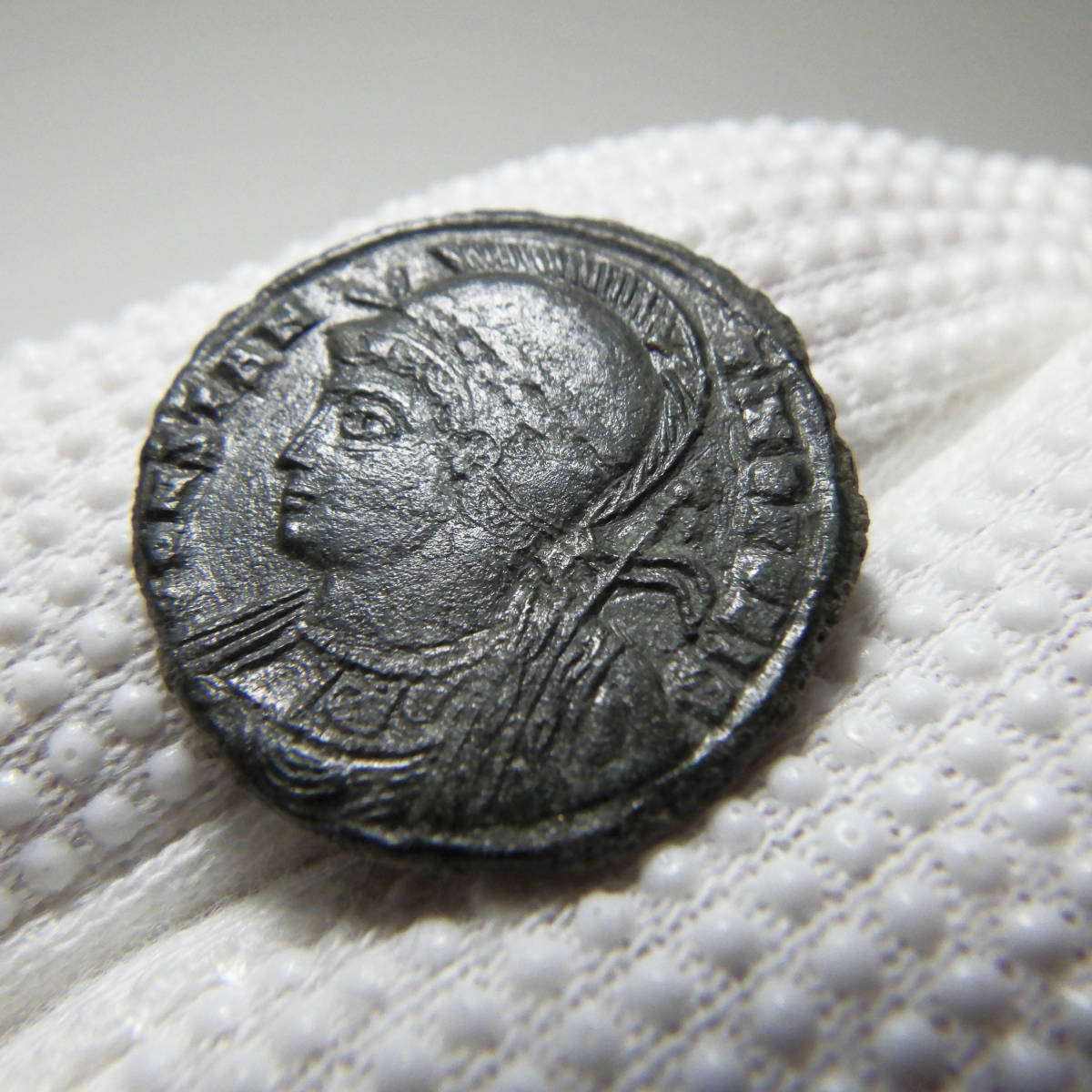 【古代ローマコイン】City Commem（コンスタンティノポリス記念）クリーニング済 ブロンズコイン 銅貨(jKTEWgzawy)_画像5