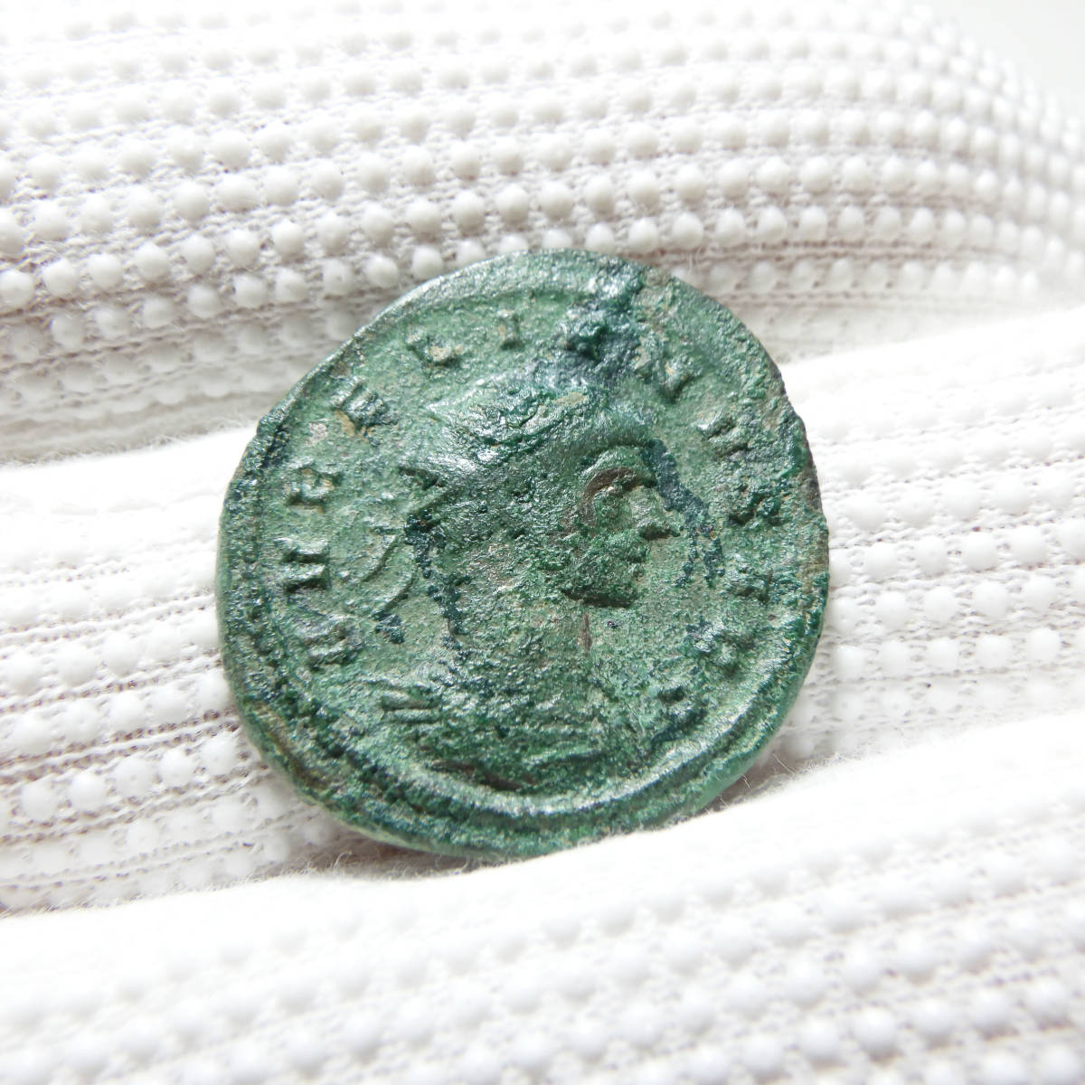 【古代ローマコイン】Aurelian（アウレリアヌス）クリーニング済 ブロンズコイン 銅貨(j3CFynTMxG)_画像3