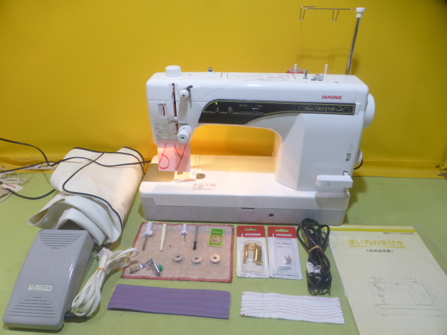 ☆超美品☆JANOME - ジャノメ 職業用ミシン 780DB ☆6-y national