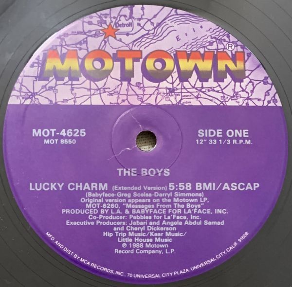 12インチ The Boys Lucky Charm L.A. & Babyface MOT-4625 ボーイズ_画像5