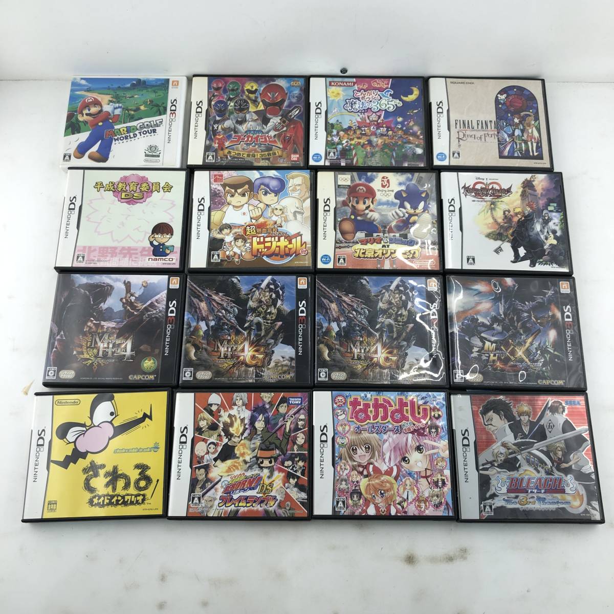 3DS DSソフト 172本 まとめ売り 妖怪ウォッチ ポケモン モンハンなど-