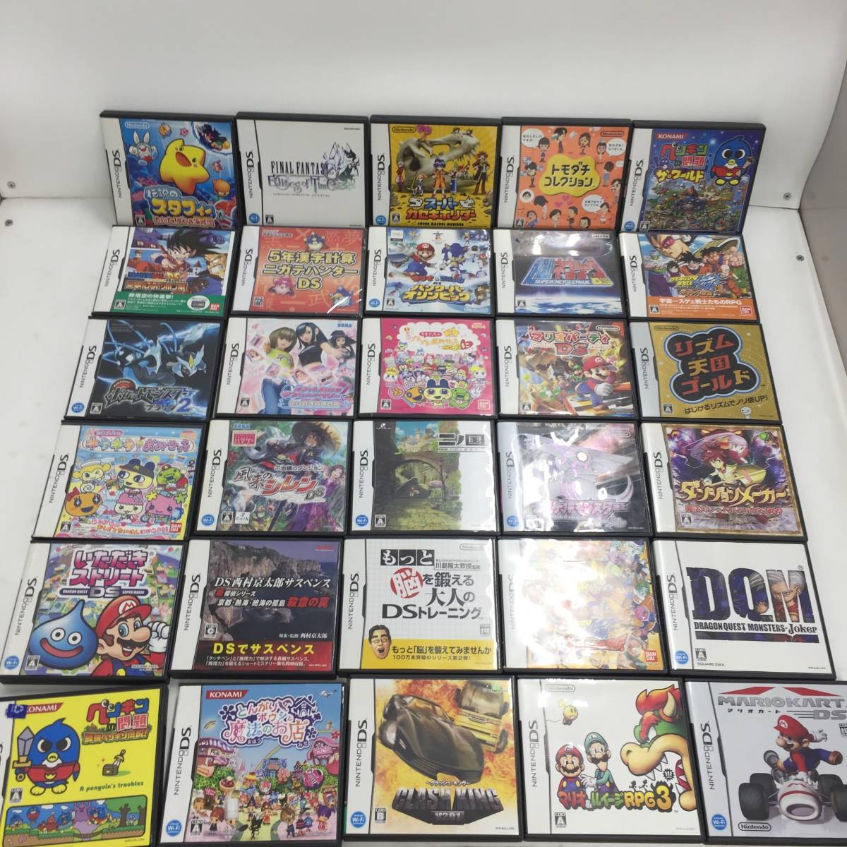 ヤフオク! - 【1円～】Nintendo DSソフト 30本 まとめ売り