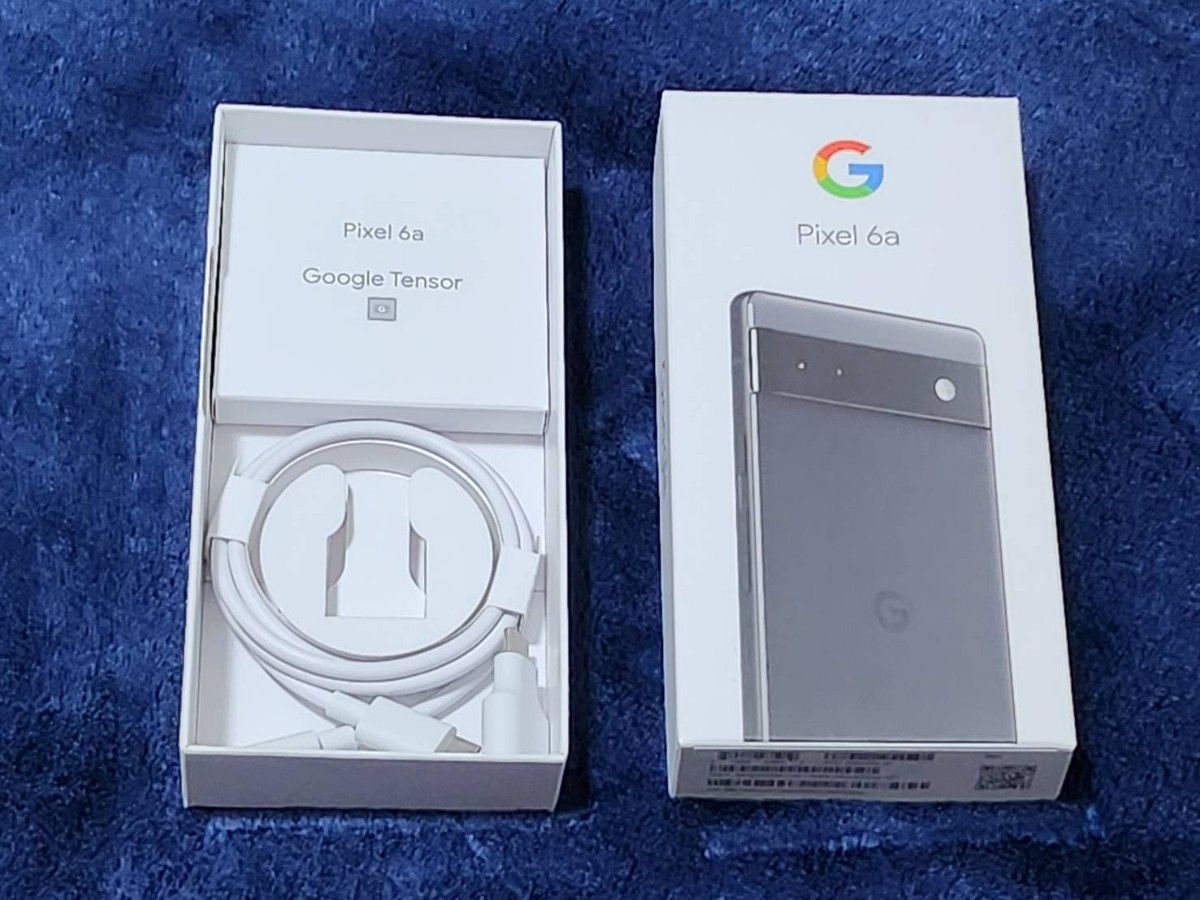 【極美品】グーグルピクセル Google Pixel 6a 128GB チャコール 一括購入 au 本体 SIMフリー