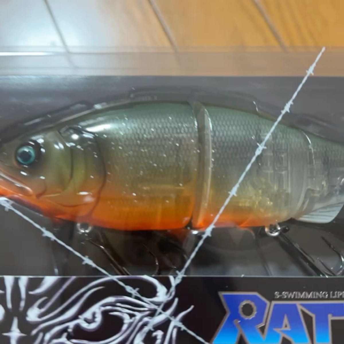 ガンクラフト JOINTED CLAW RATCHET 184 ピラニア　世界の怪魚　限定色