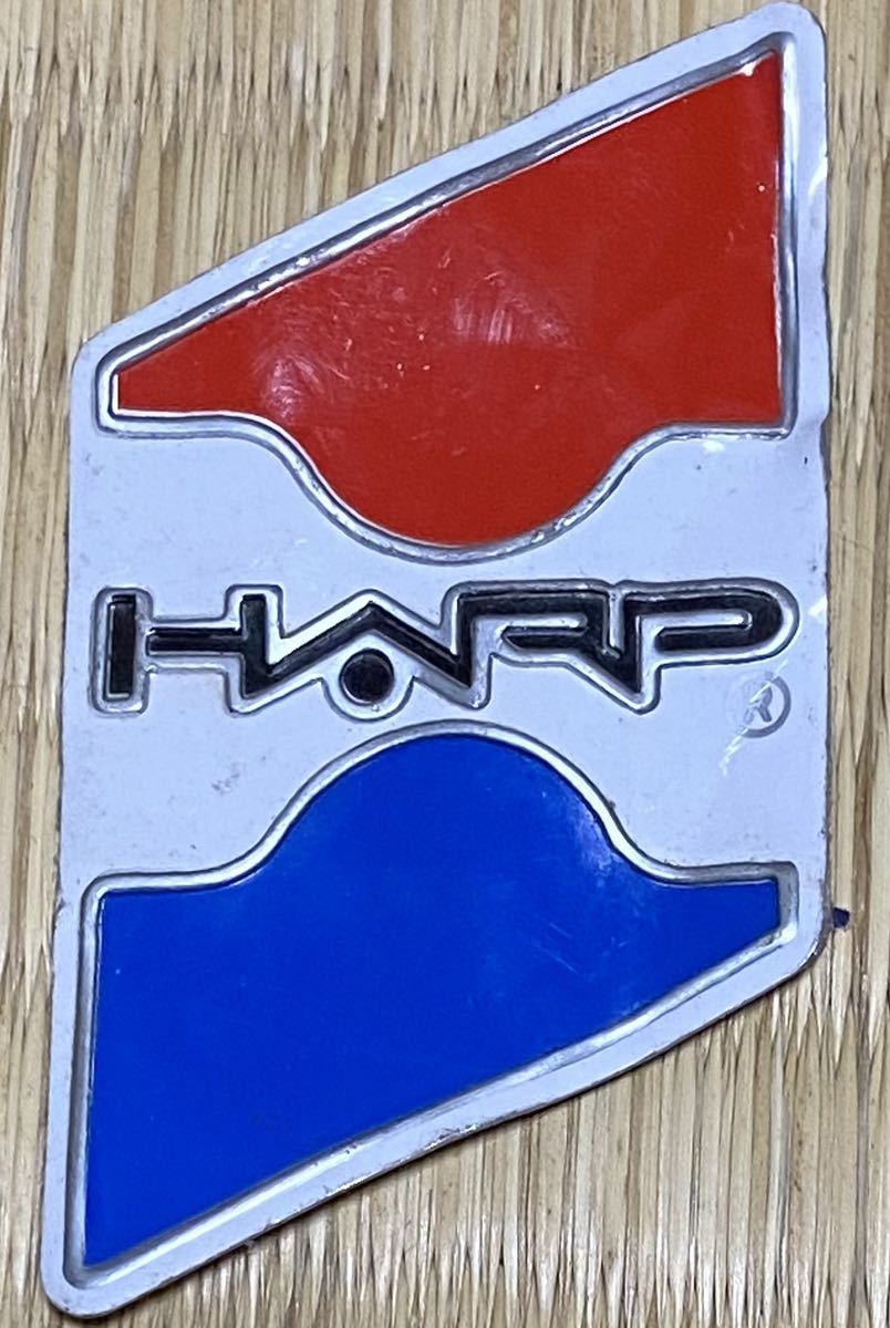 「HARP」(タキザワサイクル)車 ヘッドバッヂ_画像1