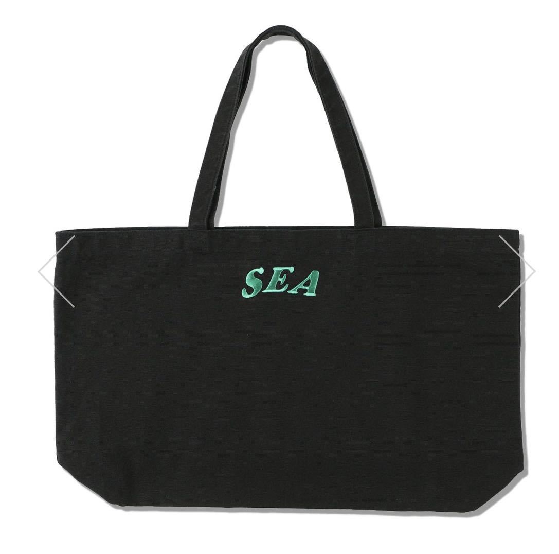 ウィンダンシー SEA TOTE BAG BLACK WIND AND SEA-