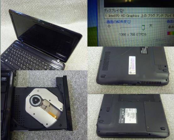 Windows XP,7,10 選択可 東芝 dynabook T451/34EBS Celeron B815/4GB/新品SSD120GB/無線/Webカメラ/HDMI/便利なソフト/リカバリ作成/1879の画像6