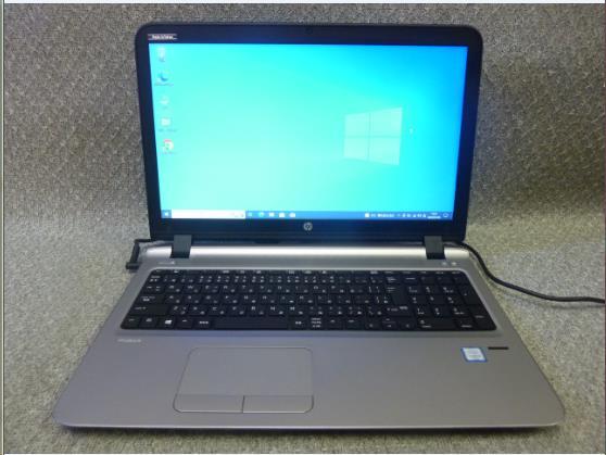 Windows 7・10・11 OS選択可 新品SSD256GB HP ProBook 450 G3 ★ 第6世代 Core i3-6100U 2.3GHz/4GB/DVD/無線/Webカメラ/便利なソフト/1868