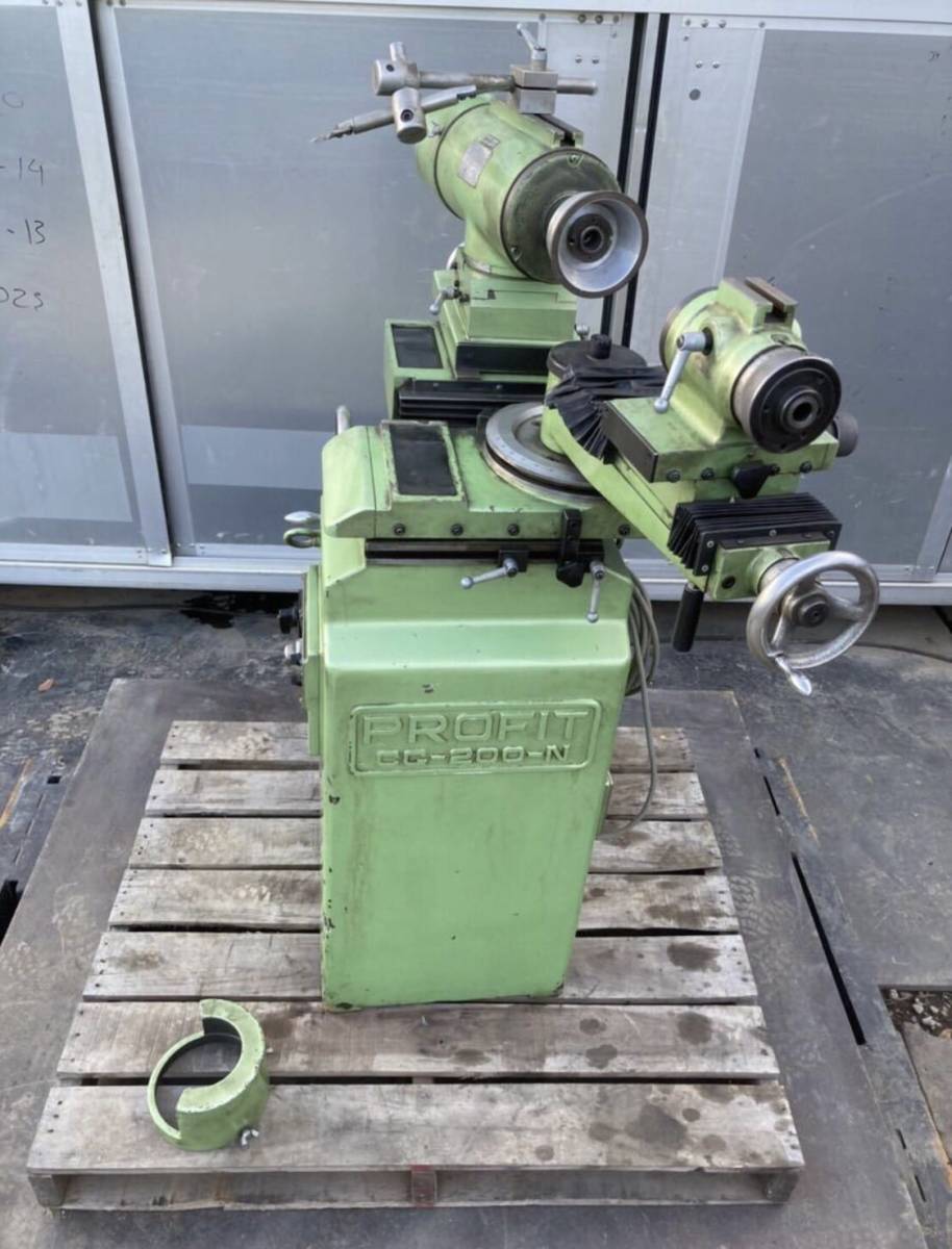  used. drill polishing machine NEWS Yamato Koki CG-200-N grinder grinder operation verification ending superior article.