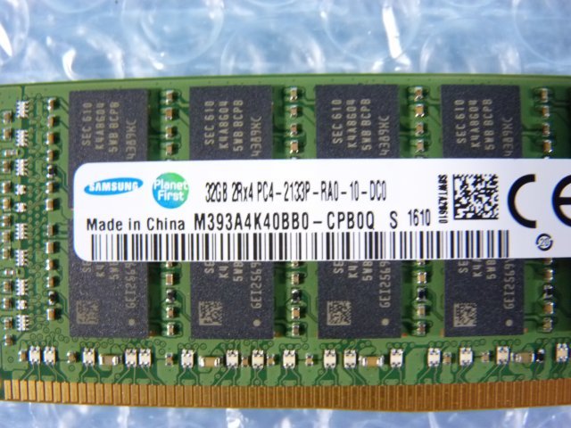 1MVF // 32GB DDR4 17000 PC4-2133P-RA0 Registered RDIMM 2Rx4 M393A4K40BB0-CPB0Q / UCS-MR-1X322RU-A // Cisco UCS B200 M4 taking out // stock 6