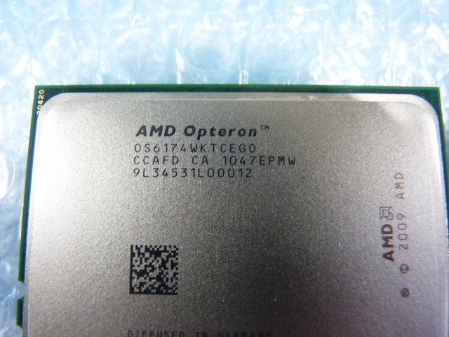 1MNL // 2個セット AMD Opteron 6174 - OS6174WKTCEGO 2.2GHz Socket G34 Magny-Cours K10 // IBM System x3755 M3 取外 //在庫6_画像2