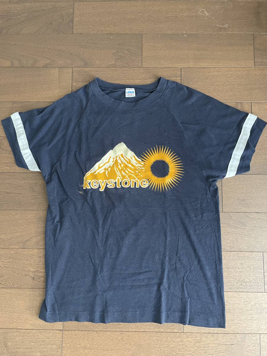 70s 80s チャンピオン バータグTシャツ ヴィンテージ レア 格安 L