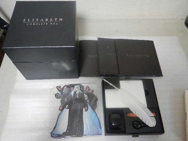 【DVDありません　ジャンク品】宝塚歌劇◎ELISABETH COMPLETE BOX　付属品のみ　汚れあります。_画像1