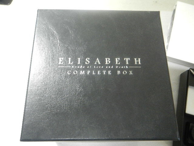 【DVDありません　ジャンク品】宝塚歌劇◎ELISABETH COMPLETE BOX　付属品のみ　汚れあります。_画像8