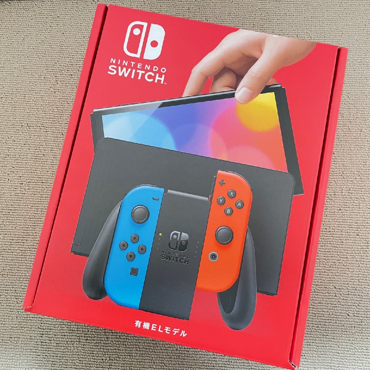 未使用品 任天堂 Nintendo switch 有機ELモデル 本体 ニンテンドー
