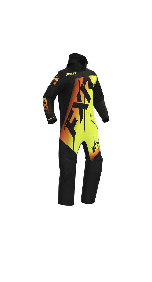 FXR Racing cx lite monosuit Black/Infernoスノーモービルウェア ワンピーススーツ ウィンタースポーツHydrX Pro 防雪 即日発送