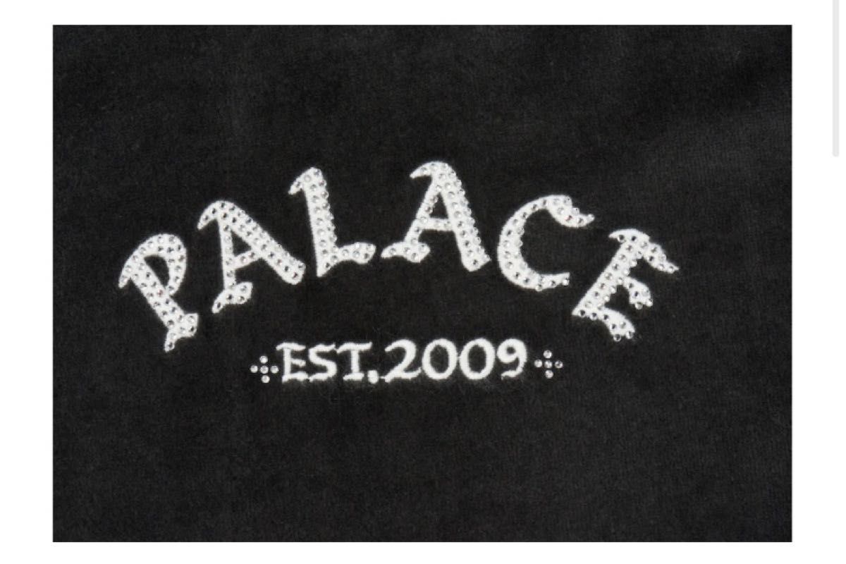 Palace Galore Velour Track Top black L