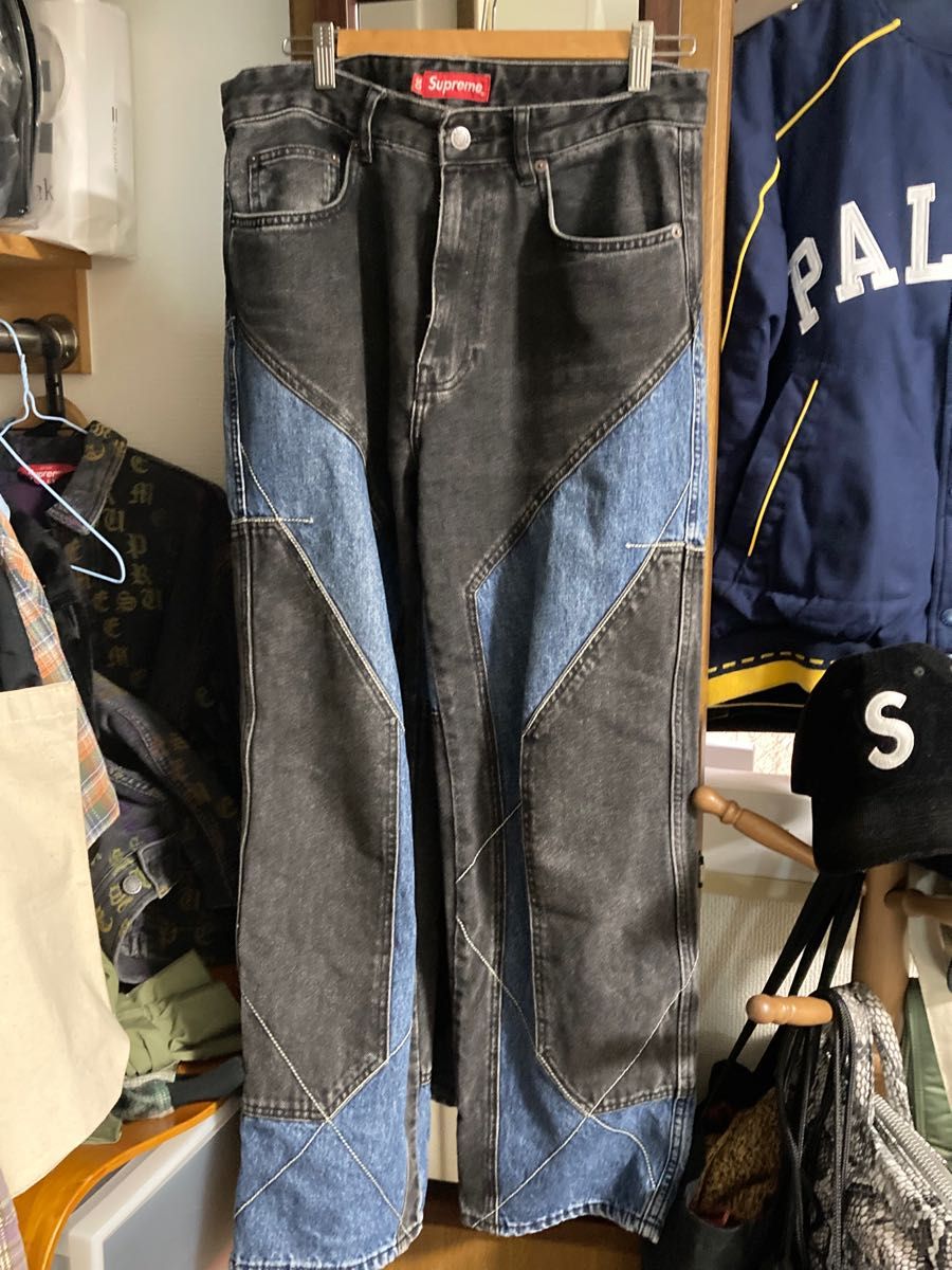 定価以下 Supreme 2-Tone Paneled Jean Black|Yahoo!フリマ(旧 定価以下 Supreme 2-Tone Paneled Jean Black|Yahoo!フリマ(旧