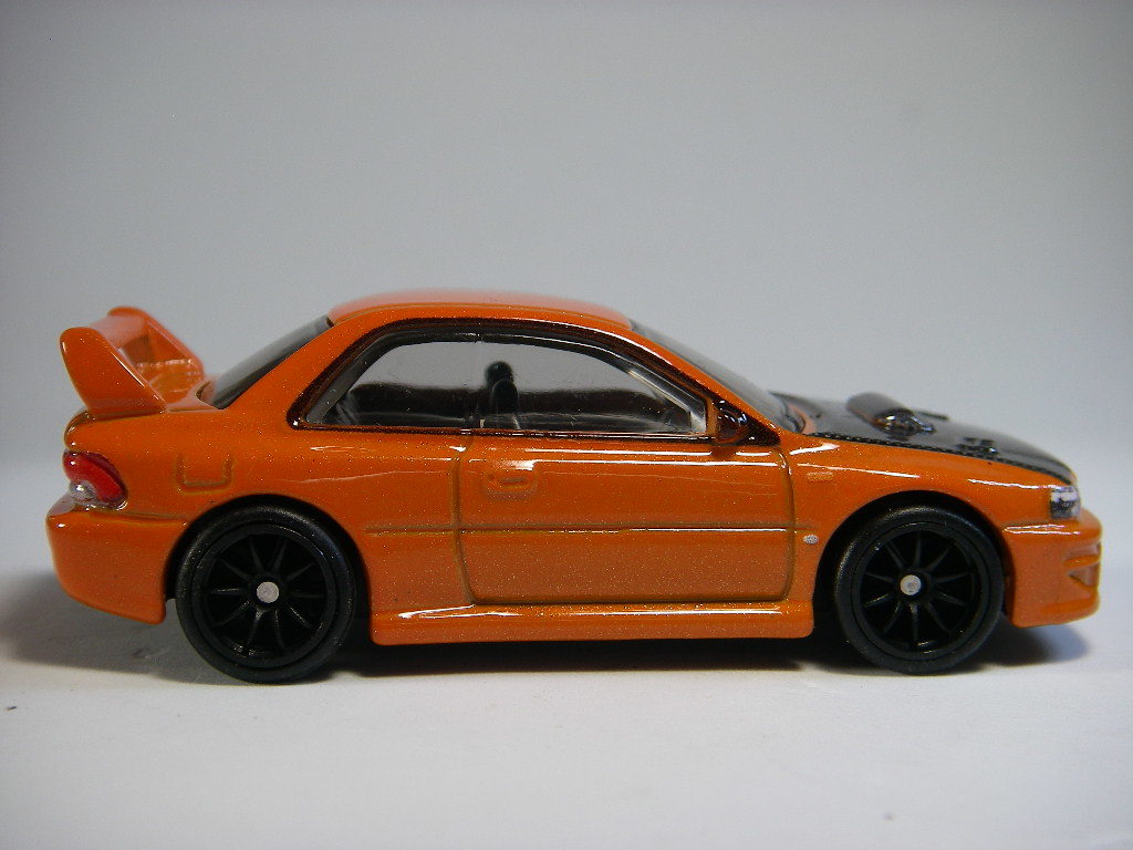 ホットウィール (橙) '98 スバル インプレッサ 22B STi バージョン ＜ルース＞ Hot Wheels_画像3