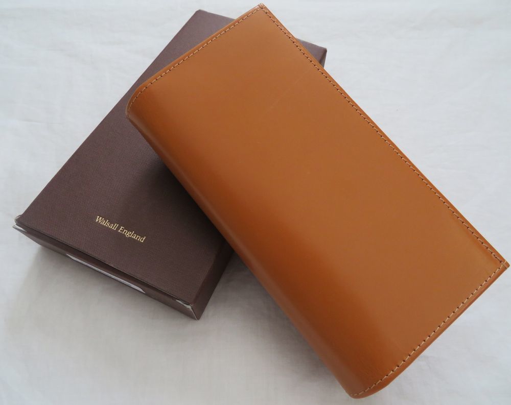 ■新品【ホワイトハウスコックス】極上長財布 ブライドルレザー S9697 ベージュ NEWTON #2 LONG WALLET WHITE HOUSE COX_画像1