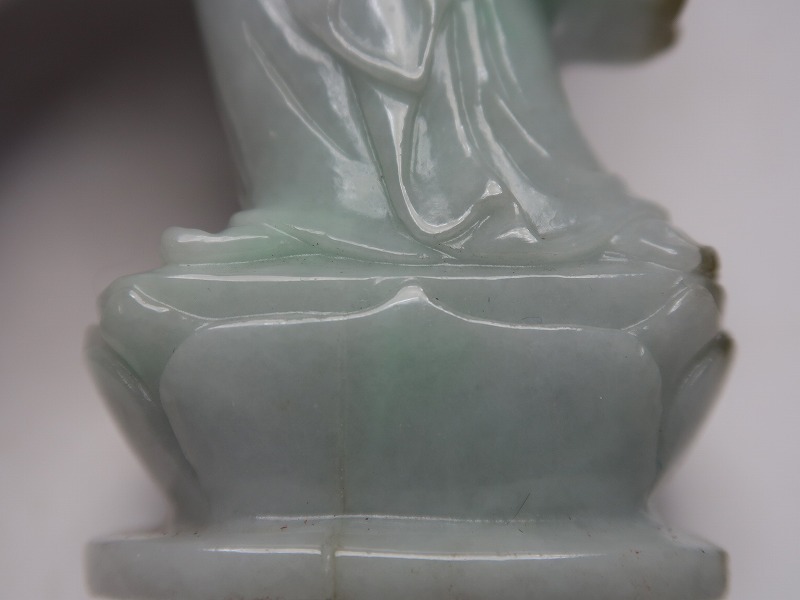 中国 玉石彫刻 象 置物 唐木台付 五点 D R3655B | chaofightshop.com