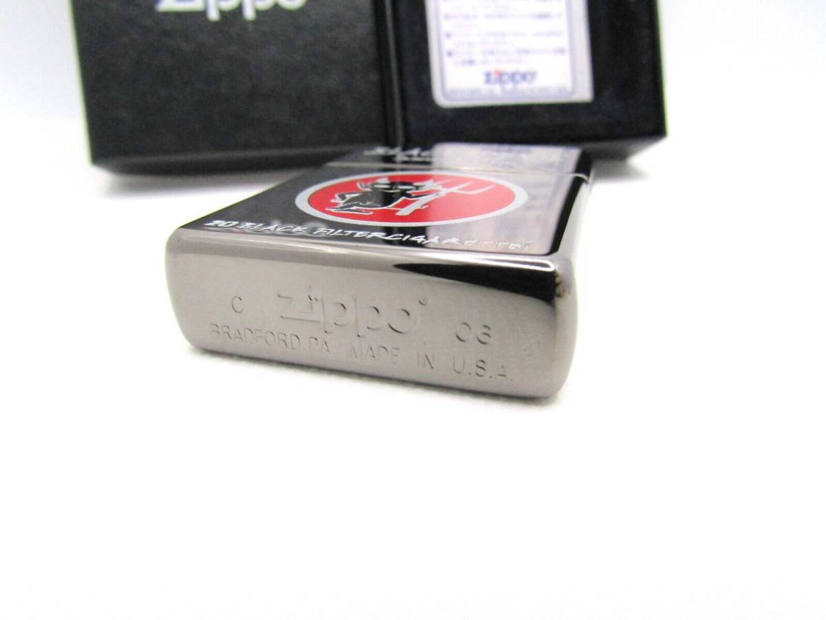 ブラックデビル zippo ジッポ ２００６年 未使用