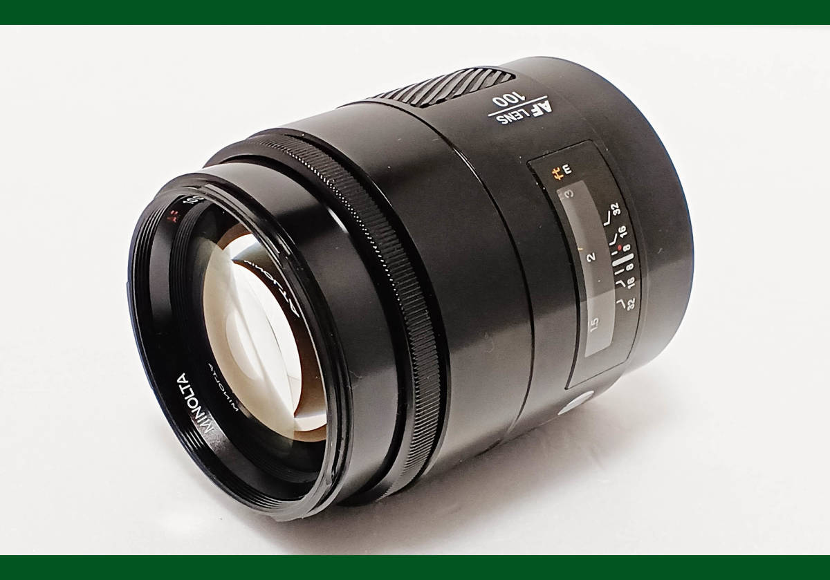 売れ筋がひ新作! MINOLTA ミノルタ AF 100mm F2.8 D MACRO econet.bi