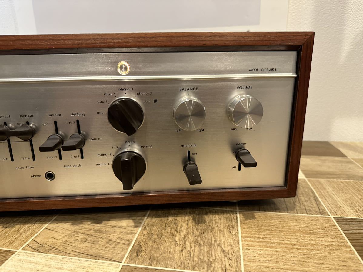 新作登場2023 ヤフオク! - LUXMAN ラックスマン CL35II 管球式