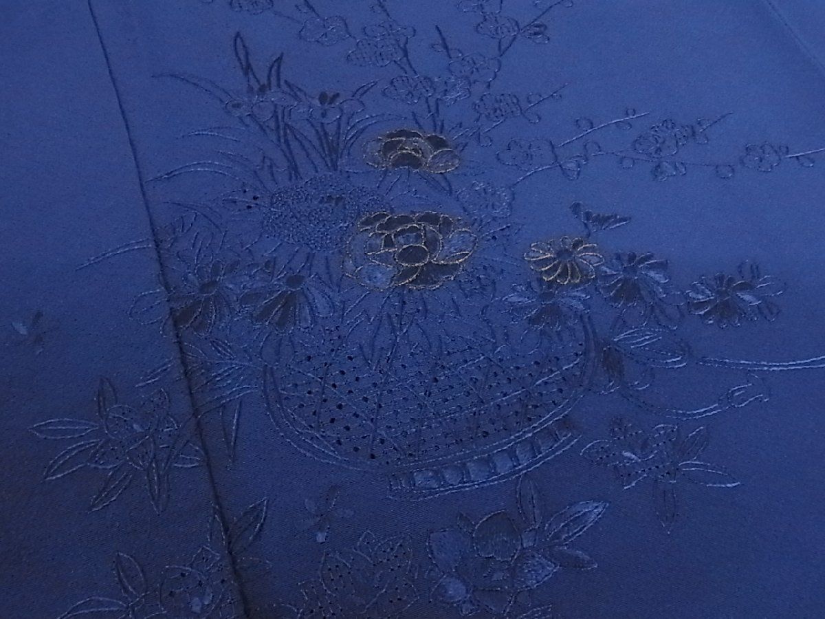 正絹 豪華な刺繍の訪問着 付下 未仕立て 仮絵羽 薄ピンク 尾峨嵯 kanika.ec