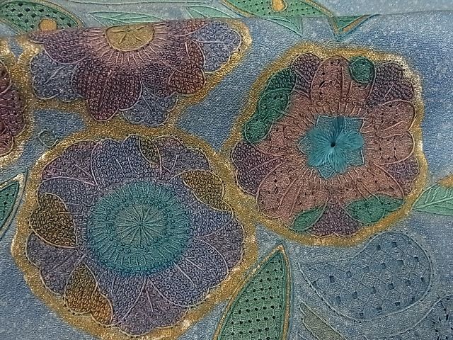 着物屋こころ 訪問着 総刺繍 中国三大刺繍 汕頭刺繍 スワトウ刺繍 草花 ...
