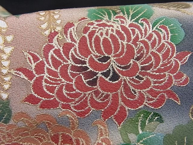 着物屋こころ 豪華黒留袖 中国三大刺繍 相良刺繍 向かい鳥地紙花文 暈