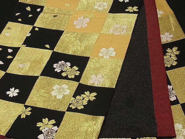 春新作の浴衣/水着六通柄袋帯 市松花文 着物 - festivalceiba.gob.mx