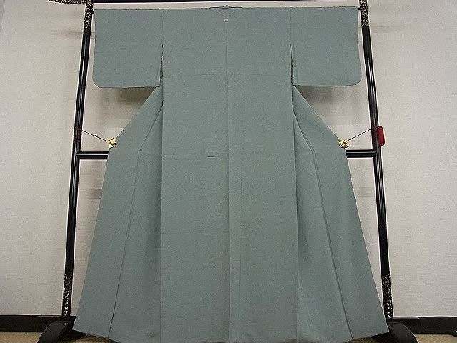 正絹 色無地 秘色色 浴衣/水着 着物 sarcedoimoveis.com.br