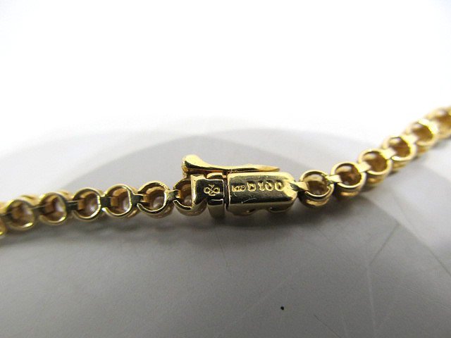 第二通販 K18 1.0ダイヤ テニス ブレスレット | activoskateshop.com