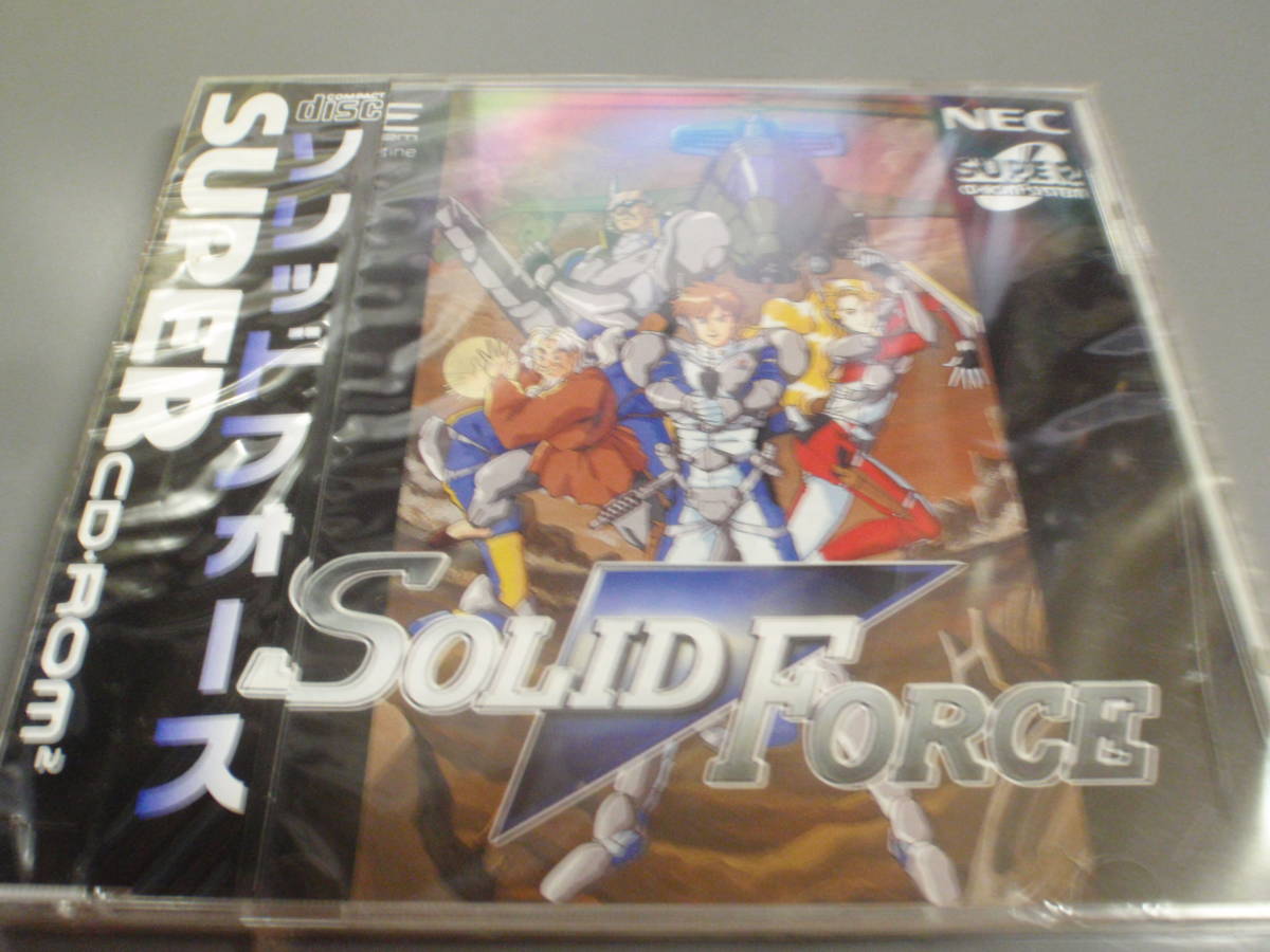 ソリッドフォース(SOLID FORCE)NEC★新品・未開封（SUPER CD-ROM2)/の画像1