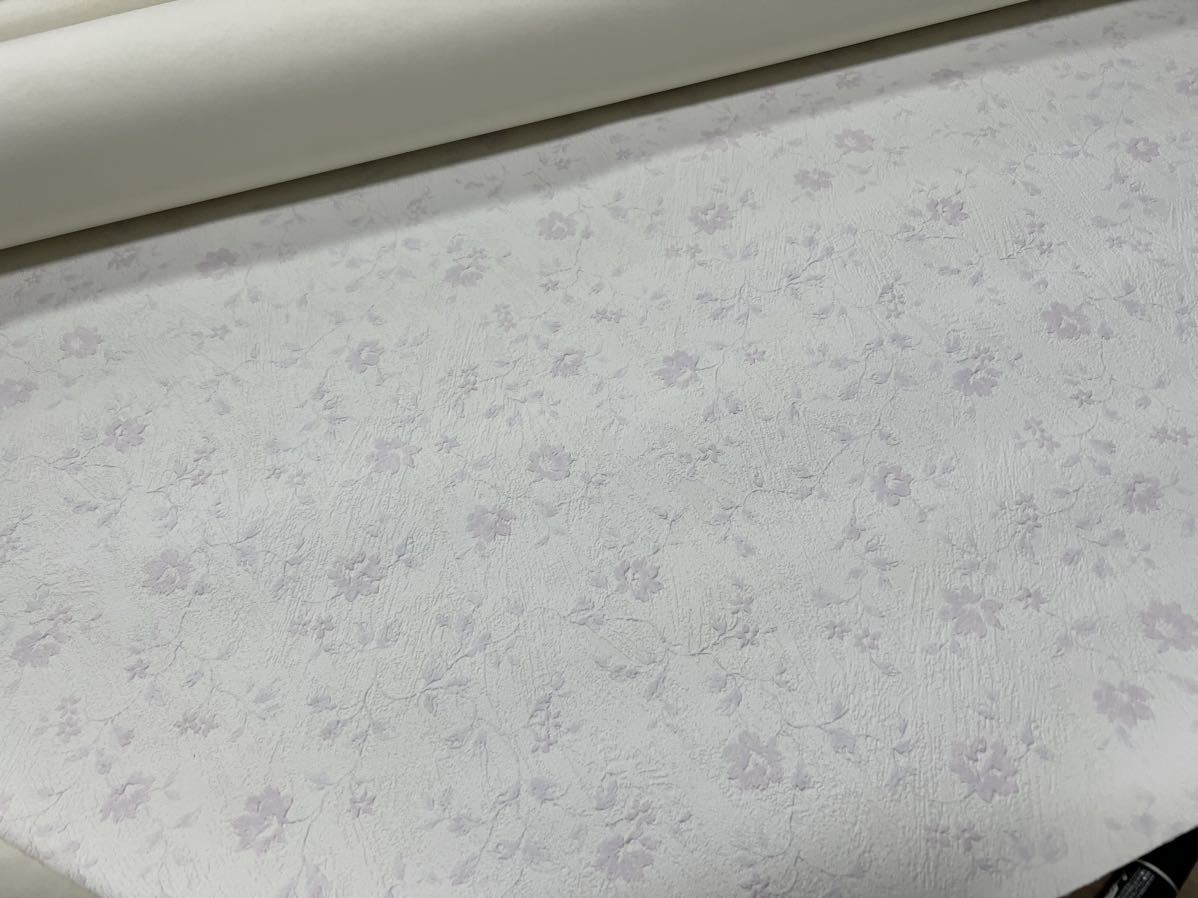 訳アリ 未使用品 リリカラ クロス 92cm巾×約8M のりなし 花柄 LRP-73082 壁紙 DIY