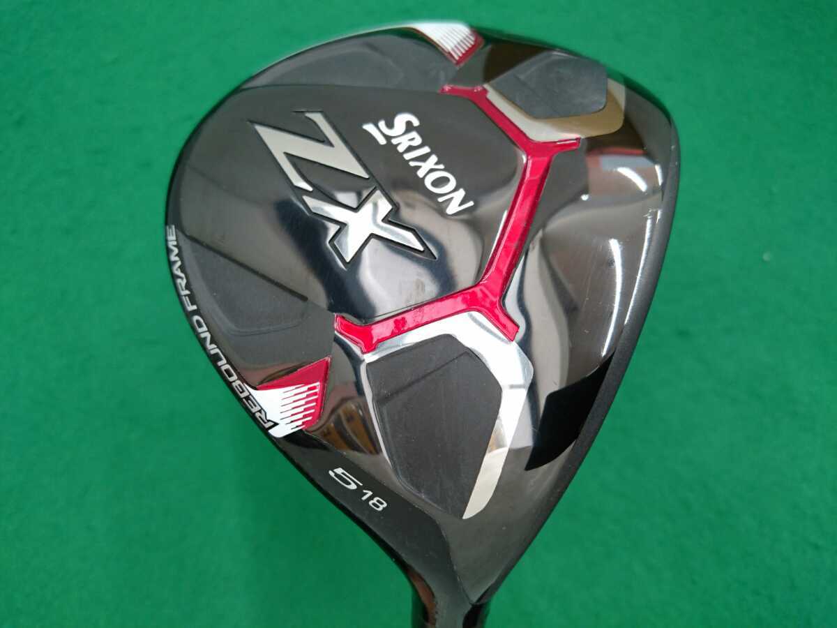 【05】【FW】【即決価格】ダンロップ スリクソン SRIXON ZX(2020)/5W(18度)/Diamana ZX50/フレックス S/メンズ 右_画像1