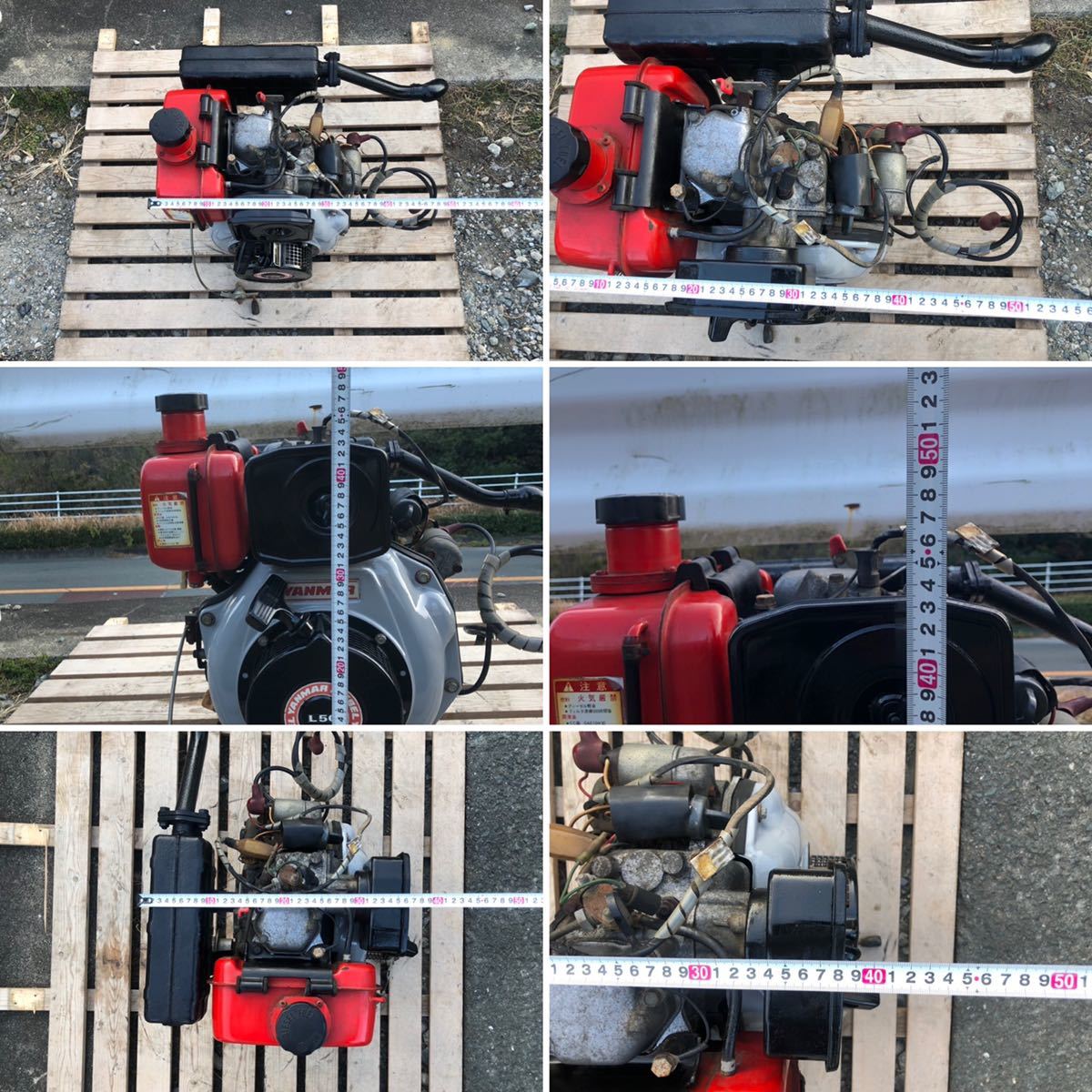 品 *YANMAR ヤンマー ディーゼルエンジン L50SESP 最大5.0馬力 セル