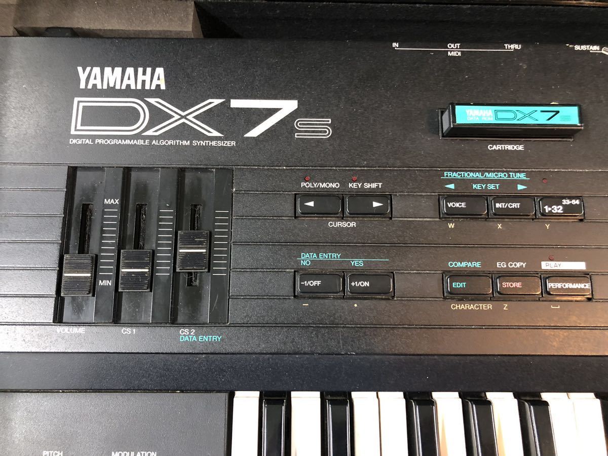 ヤフオク! - YAMAHAヤマハ DX7s シンセサイザー 61鍵盤 デ