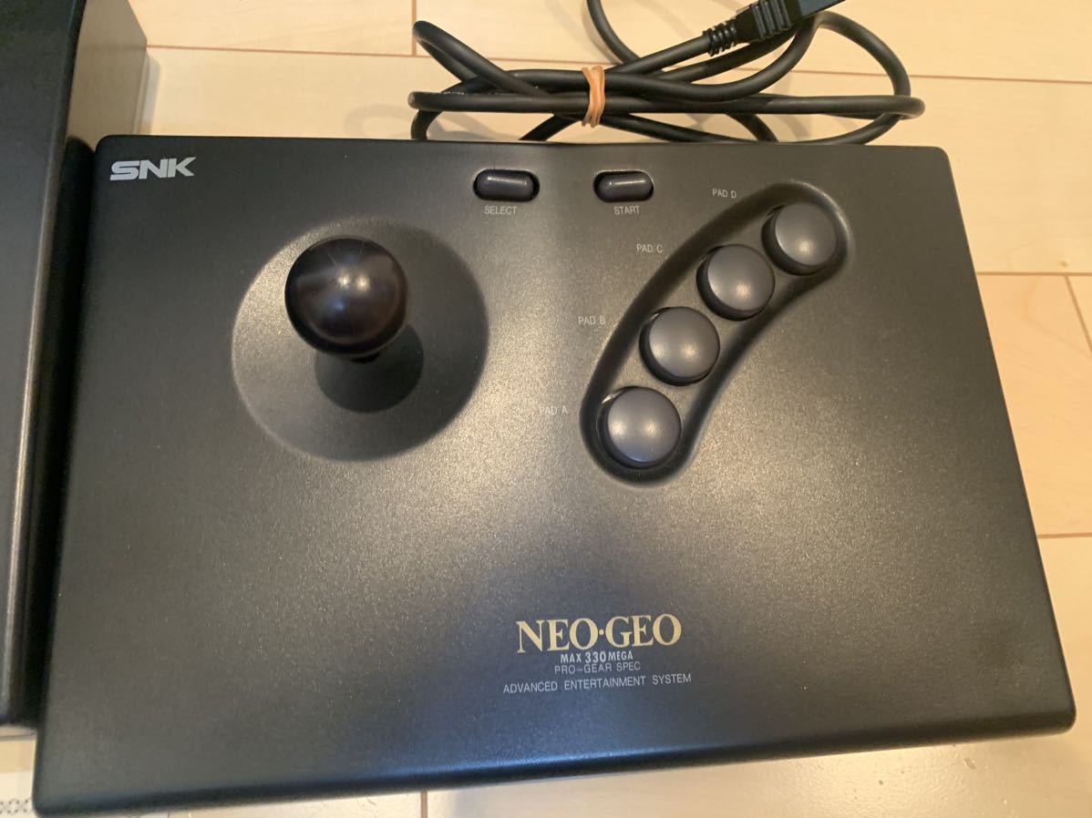SNK NEOGEO ネオジオ ゲーム本体 餓狼伝説スペシャル ソフト付き 箱